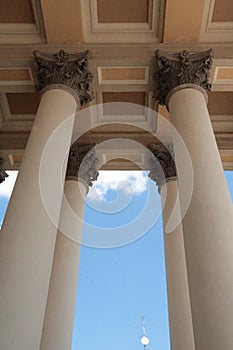 Detail of capitol columns