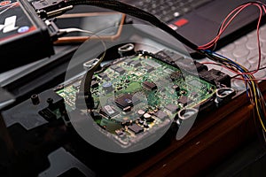 Car ecu bench reading method