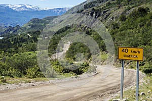 Carretera austral in chile photo