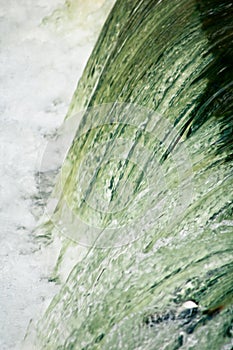 Detail of cascading water