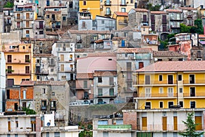 Detail of Castiglione di Sicilia, Italy