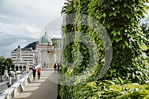 Detail in The Castle of Buda in Budapest