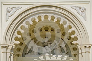 Detail of Catholic Church - MariÃ¡nskÃ© LÃ¡znÄ› Marienbad