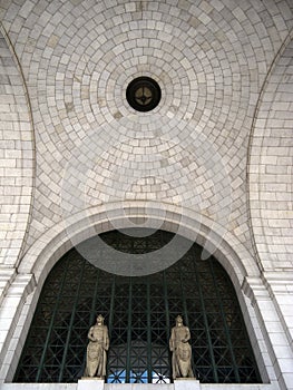 Detail of ceiling of Union Station, Washington DC