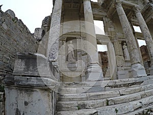 A Detail of the Celsus Library, Ephesus, Turkey