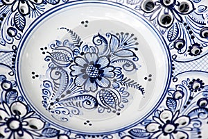 Detail of ceramics from Modra, Slovakia