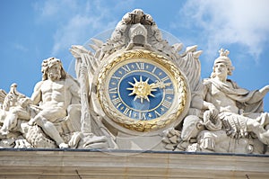 Detail of Chateau Versailles Palace