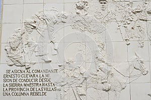 Detail of Che Guevara Monument photo