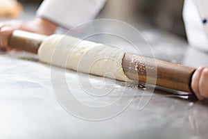 Detail of a Chef at work