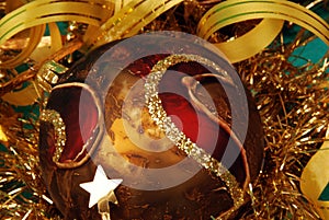 Detail of Christmas decoration