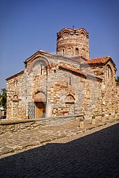 Detail of Church in Nessebar, Black Sea coast, Bulgaria