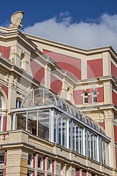 Detail of the city theatre in the center of Groningen photo