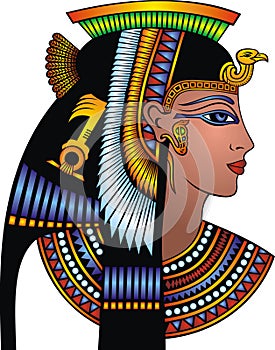 Detail of cleopatra head photo