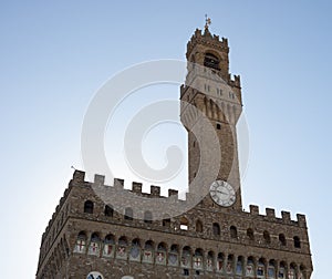 Clock tower Palazzo Vecchio