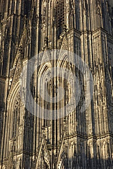 Detail of Cologne Cathedral (West Facade)