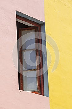 Detail of colorful building at Caminito street in La Boca, Buenos Aires, Argentina