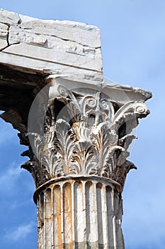 Detail column greece