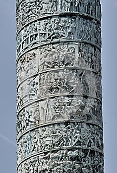 Detail of column Vendome