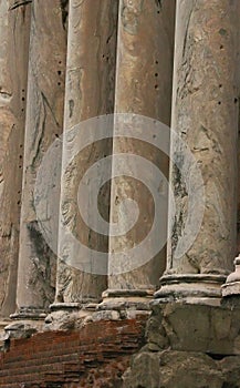 Detail,  columns Temple