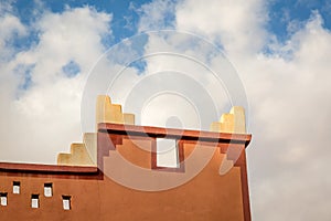 Detail contemporary Moroccan architecture