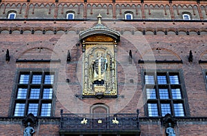 Detail of the Copenhagen City Hall