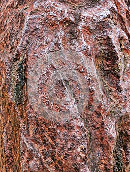 Detail of Corroded Bronze Anchor