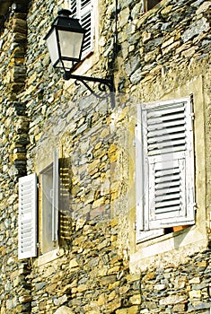 Detail of corsica house