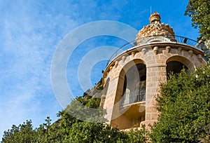 Detail of the Cova de la Trovalla Shrine, in Berga