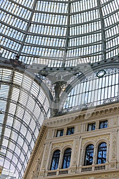 Detail with cupola and architectural building. Vertical format w