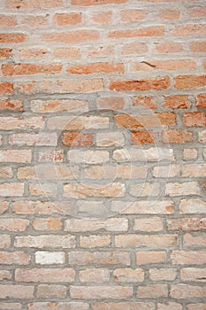 Detail of a dated wall in Burano island, Venice