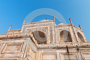 Detail decorative at Taj Maha