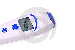 Detail of digital non-contact thermometer
