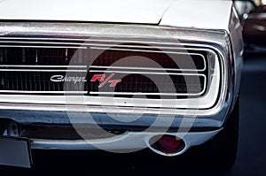 Detail of a dodge charger R/T