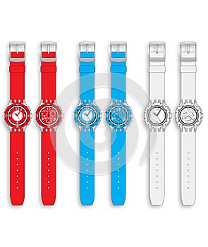 Colorful watch