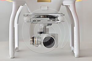 Detail of drone quadrocopter Dji Phantom 4