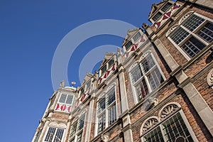 Detail of the Duivelshuis in Arnhem