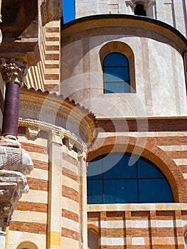 Detail of the Duomo in Verona