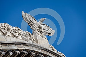 Detail of Eagle at Palacio de Bellas Artes Fine Arts Palace - Mexico City, Mexico