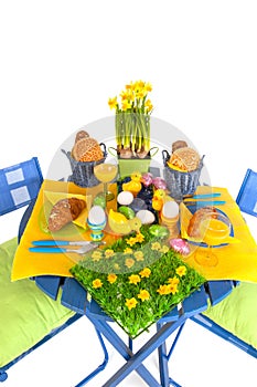 Detail easter table