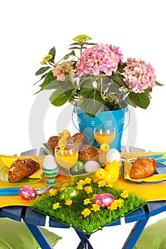 Detail easter table