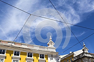 Lisbon Pombaline Architecture on Commerce Square photo