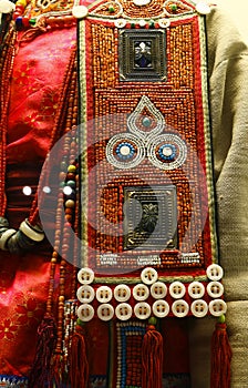 Detail of ethnic minorities costume