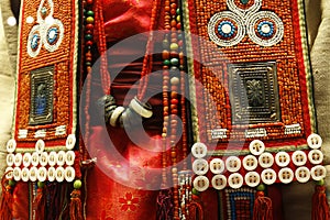 Detail of ethnic minorities costume