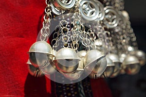 Detail of ethnic minorities neckless