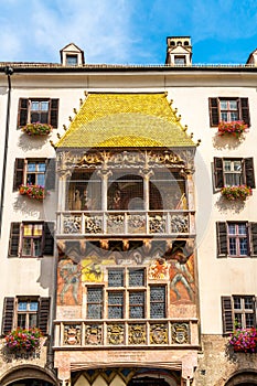 Goldenes Dachl at Innsbruck in Austria photo