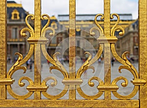 Detail of the Fence, Palace of Versaille