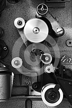 Detail film cine-projector photo