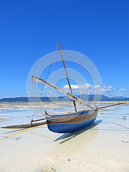 Detail of a fisherman boat