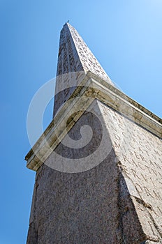 Detail of Flaminio`s obelisk