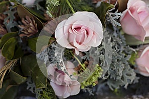 Floral Details of a wedding. photo